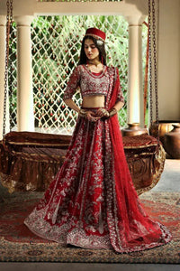 AFROZEH ORGANZA UNSTITCHED EMB SHEEN SUIT