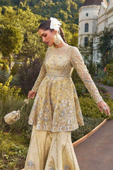 SORAYA ORGANZA UNSTITCHED EMB SUIT