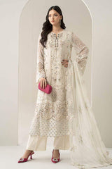 MARIA.B CHIFFON UNSTITCHED EMB SUIT (BDS-30-D7)