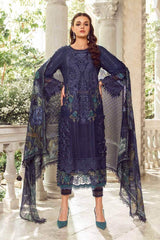 MARIA.B UNSTITCH EMB 3PC EID LAWN (24-0-D9)