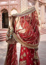 MNR ORGANZA UNSTITCHED EMB SUIT