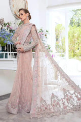 MARIA.B NET UNSTITCHED EMB MC-809 SAREE