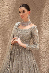 MARIA.B ORGANZA UNSTITCHED EMB MAXI EX-152
