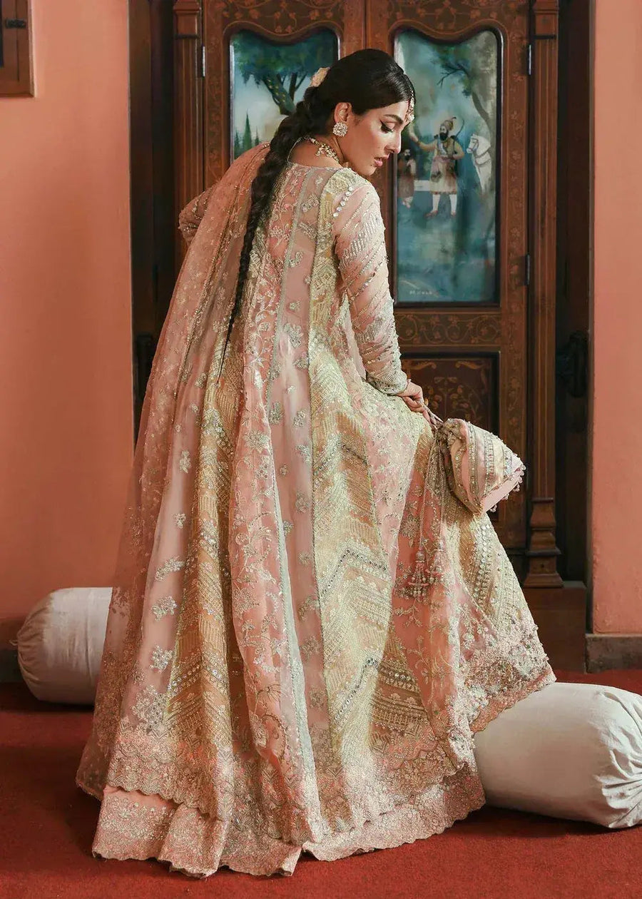 KANWAL MALIK ORGANZA UNSTITCHED EMB MEHAR SUIT