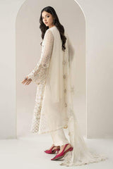 MARIA.B CHIFFON UNSTITCHED EMB SUIT (BDS-30-D7)