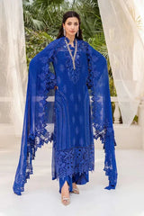 MARIA.B CHIFFON UNSTITCHED EMB D-3 SUIT