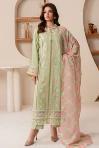 ELAF LAWN LUXURY UNSTITCHED EMB 3PC