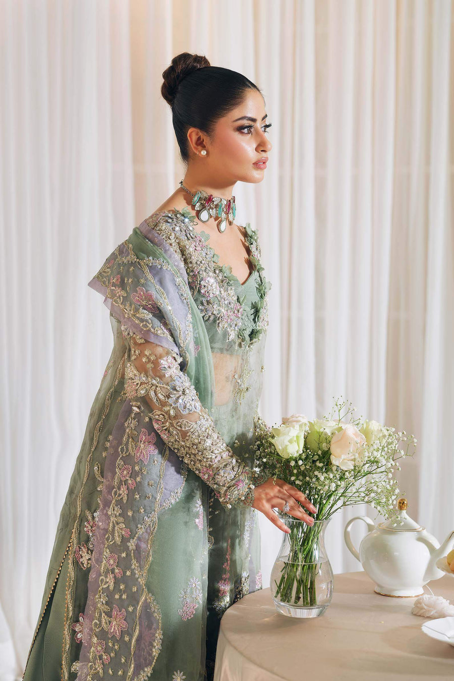 MARYAM HUSSAIN UNSTITCHED EMB JANAN SUIT