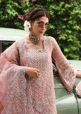 KANWAL MALIK ORGANZA UNSTITCHED EMB SHABNAM SUIT