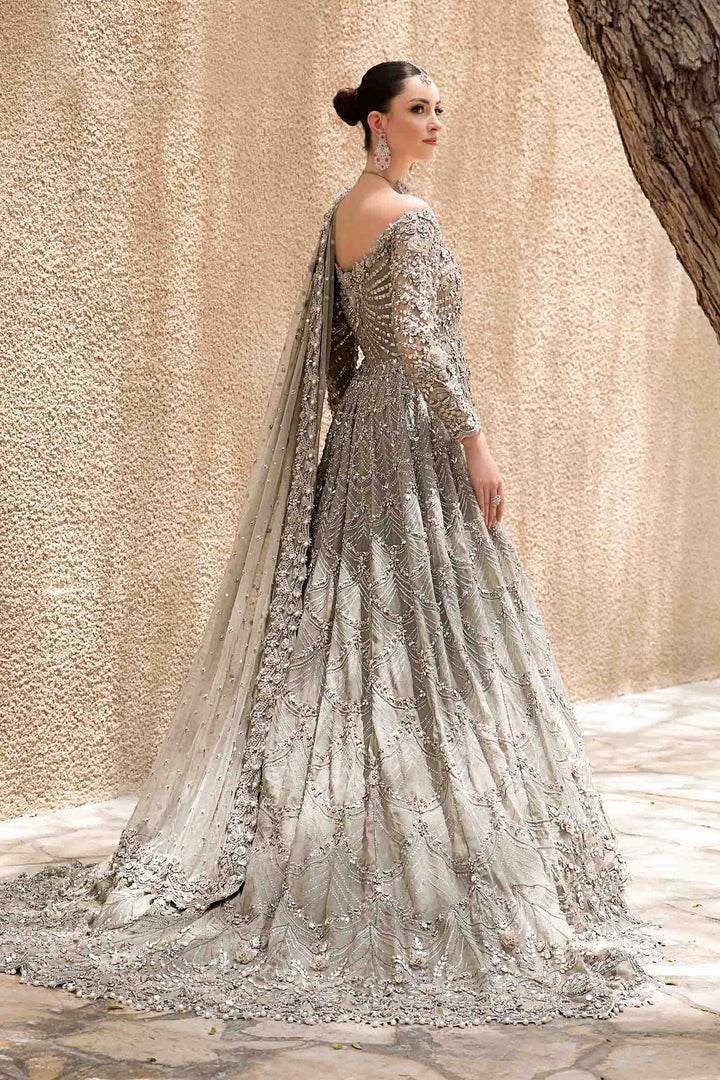 MARIA.B ORGANZA UNSTITCHED EMB MAXI EX-152