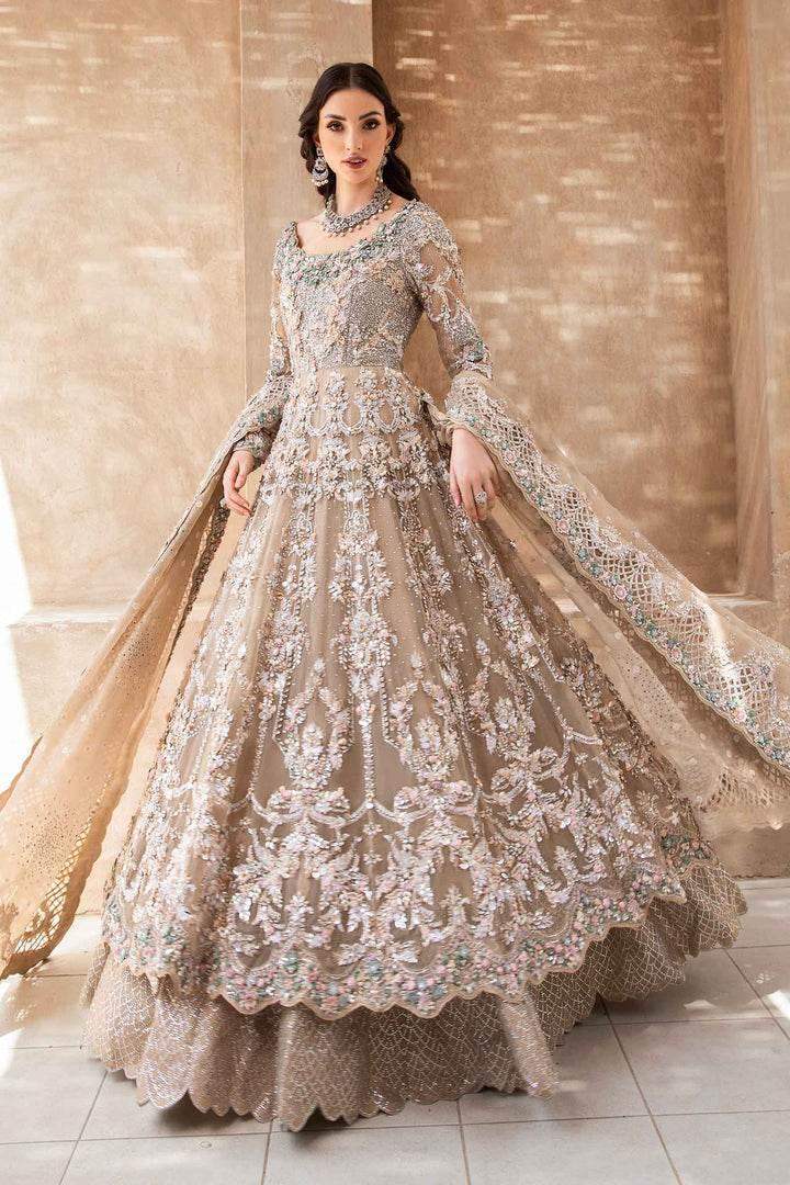 MARIA.B ORGANZA UNSTITCHED EMB MAXI EX-151