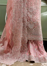 KANWAL MALIK ORGANZA UNSTITCHED EMB SHABNAM SUIT