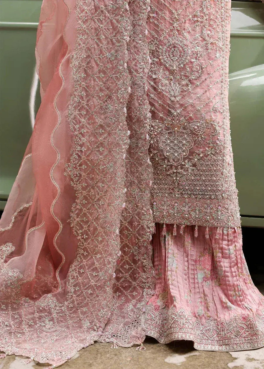 KANWAL MALIK ORGANZA UNSTITCHED EMB SHABNAM SUIT