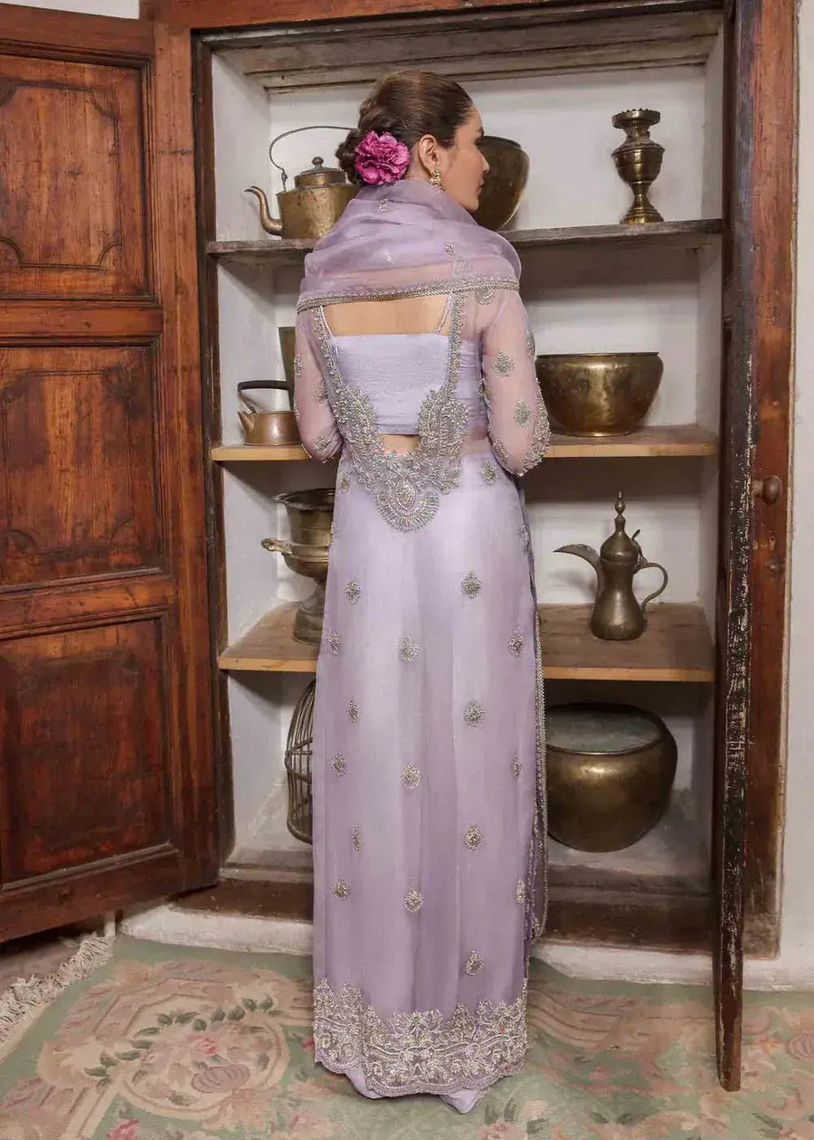 KANWAL MALIK RAW SILK UNSTITCHED EMB JAMANI SUIT