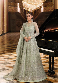 ELAF NET UNSTITCHED EMB STARDOM MAXI