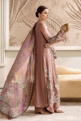 MARIA.B CHIFFON UNSTITCHED EMB D-5 SUIT