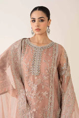 MARIA.B ORGANZA UNSTITCHED EMB SF-08 SUIT