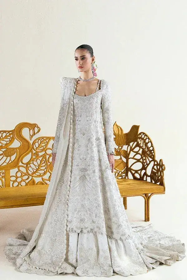 SUFFUSE ORGANZA UNSTITCHED EMB D-9 SUIT