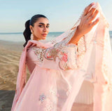 QALAMKAR LAWN UNSTITCHED EMB 3PC