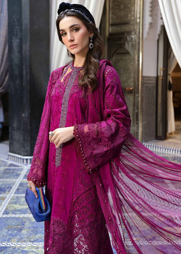 MARIA.B LAWN LUXURY UNSTITCHED EMB 3PC