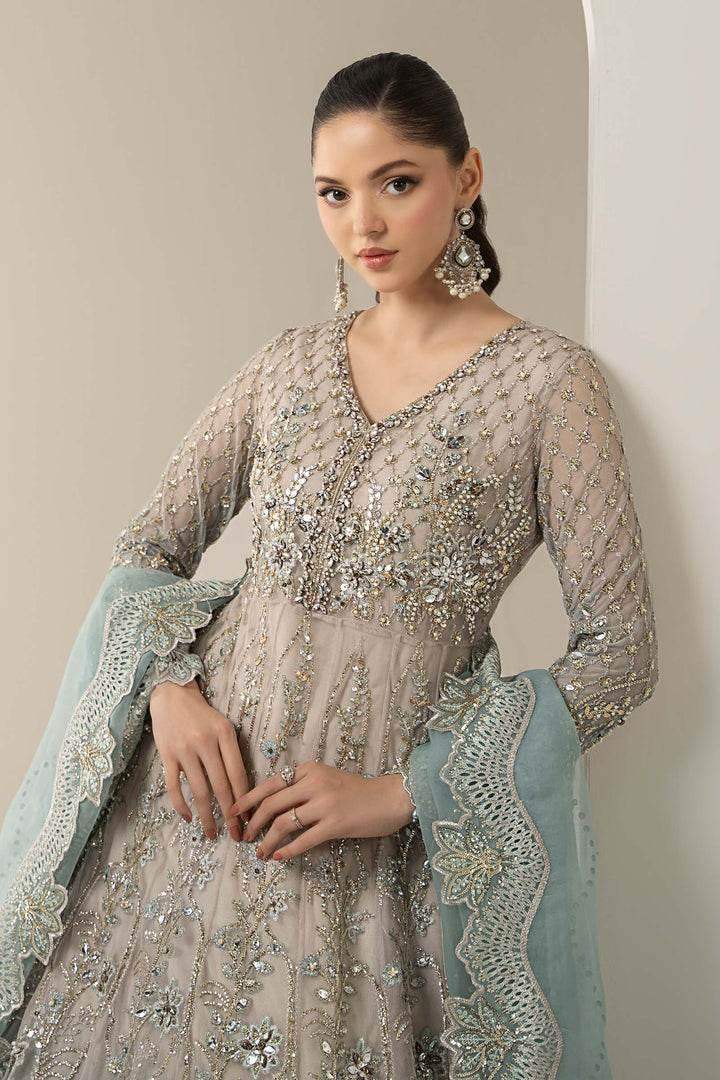 MARIA.B NET UNSTITCHED EMB MAXI BDS-3002