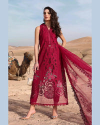 MARIA.B LAWN UNSTITCHED EMB 3PC