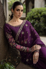 MARIA.B CHIFFON UNSTITCHED EMB D-1 SAREE