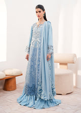 SARIA SHAKIRA LAWN PREMIUM UNSTITCHED EMB 3PC