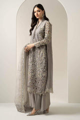 MARIA.B ORGANZA UNSTITCHED EMB SUIT (BDS-30-D6)