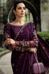 MARIA.B CHIFFON UNSTITCHED EMB D-1 SAREE