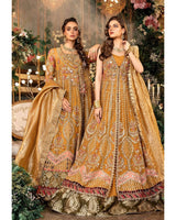MARIA.B ORGANZA UNSTITCHED EMB MAXI