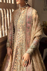 SORAYA ORGANZA UNSTITCHED EMB IRINE MAXI