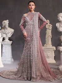 AHMAD SULTAN ORGANZA UNSTITCHED EMB VELEZE MAXI
