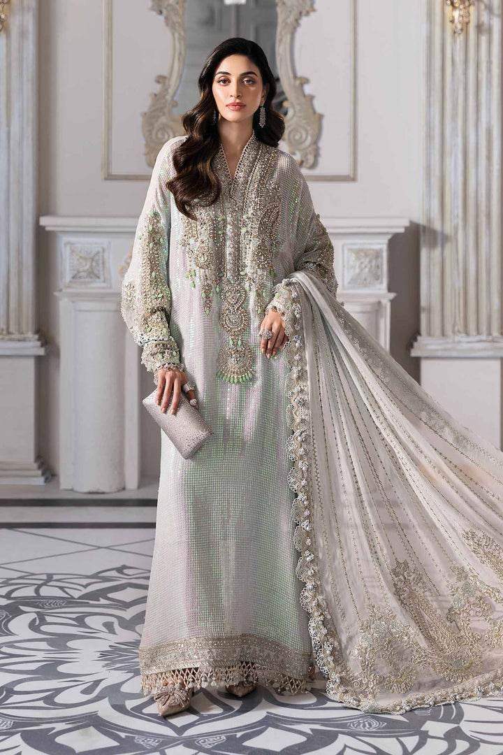 MARIA.B CHIFFON UNSTITCHED EMB SUIT (BD-30-D5)