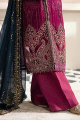 MARIA.B CHIFFON UNSTITCHED EMB D-2 SUIT