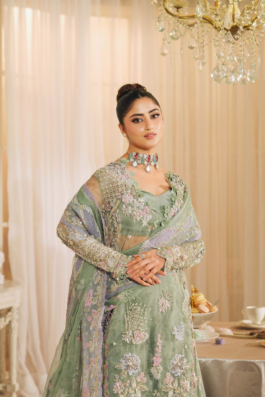 MARYAM HUSSAIN UNSTITCHED EMB JANAN SUIT