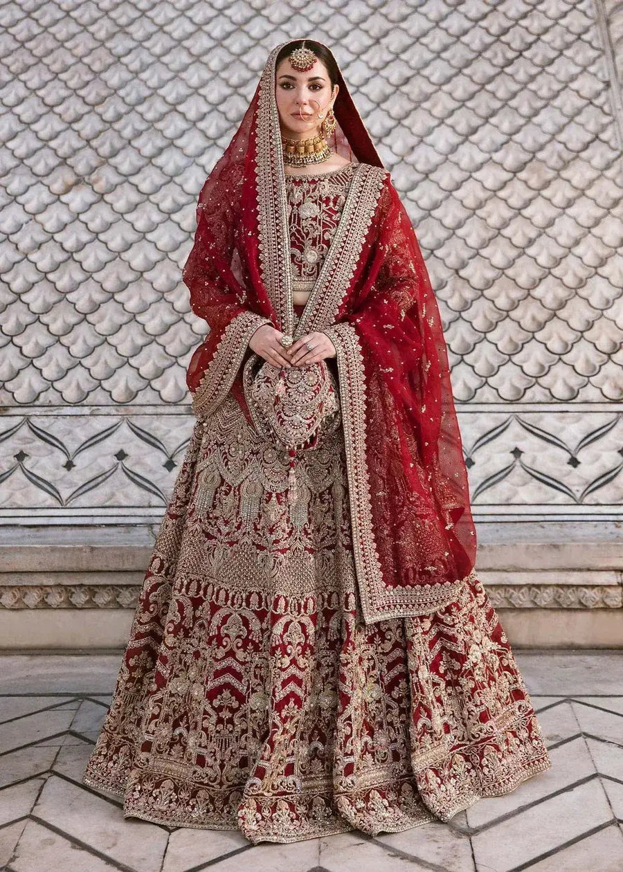 KANWAL MALIK NET UNSTITCHED EMB MAXI