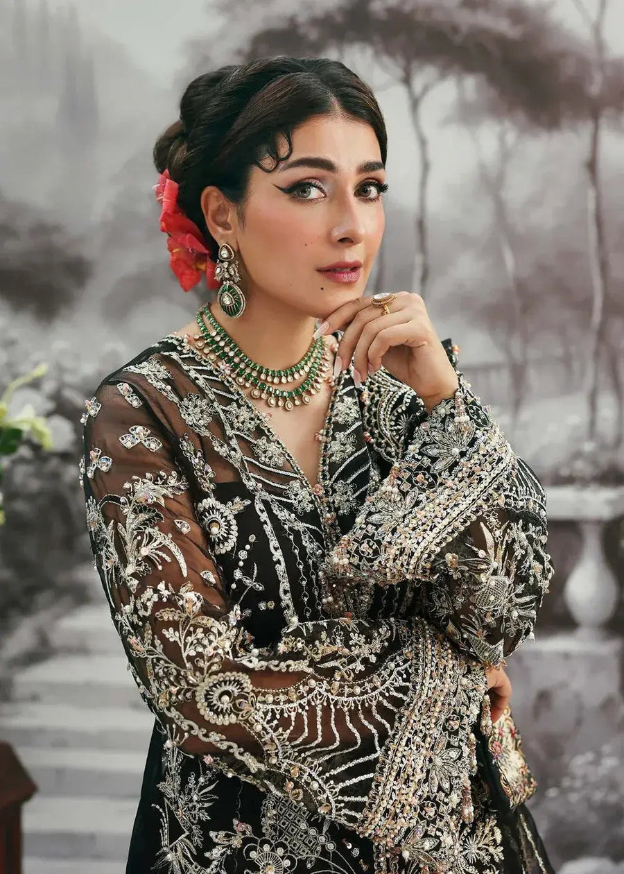 KANWAL MALIK ORGANZA UNSTITCHED EMB HURIYA SUIT