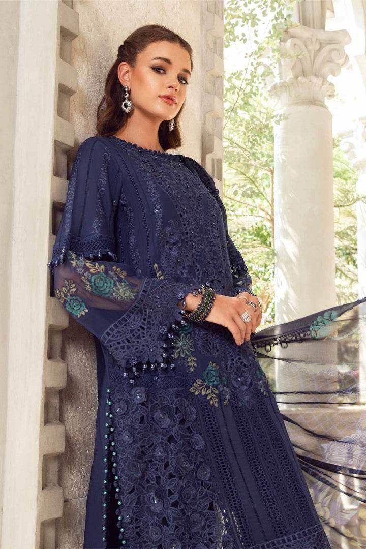 MARIA.B UNSTITCH EMB 3PC EID LAWN (24-0-D9)