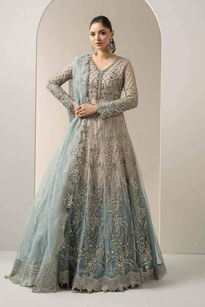 MARIA.B NET UNSTITCHED EMB MAXI BDS-3002