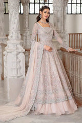 MARIA.B ORGANZA UNSTITCHED EMB MAXI