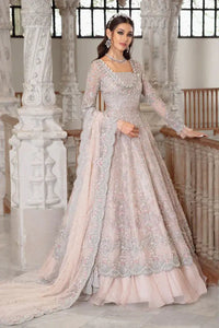 MARIA.B ORGANZA UNSTITCHED EMB MAXI