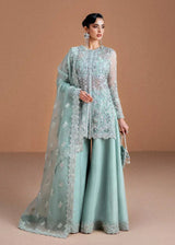 KANWAL MALIK ORGANZA UNSTITCHED EMB VANIA SUIT